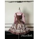 Alice Girl Bear Chocolate Salopette and JSK(1st Pre-Order/Full Payment Without Shipping)